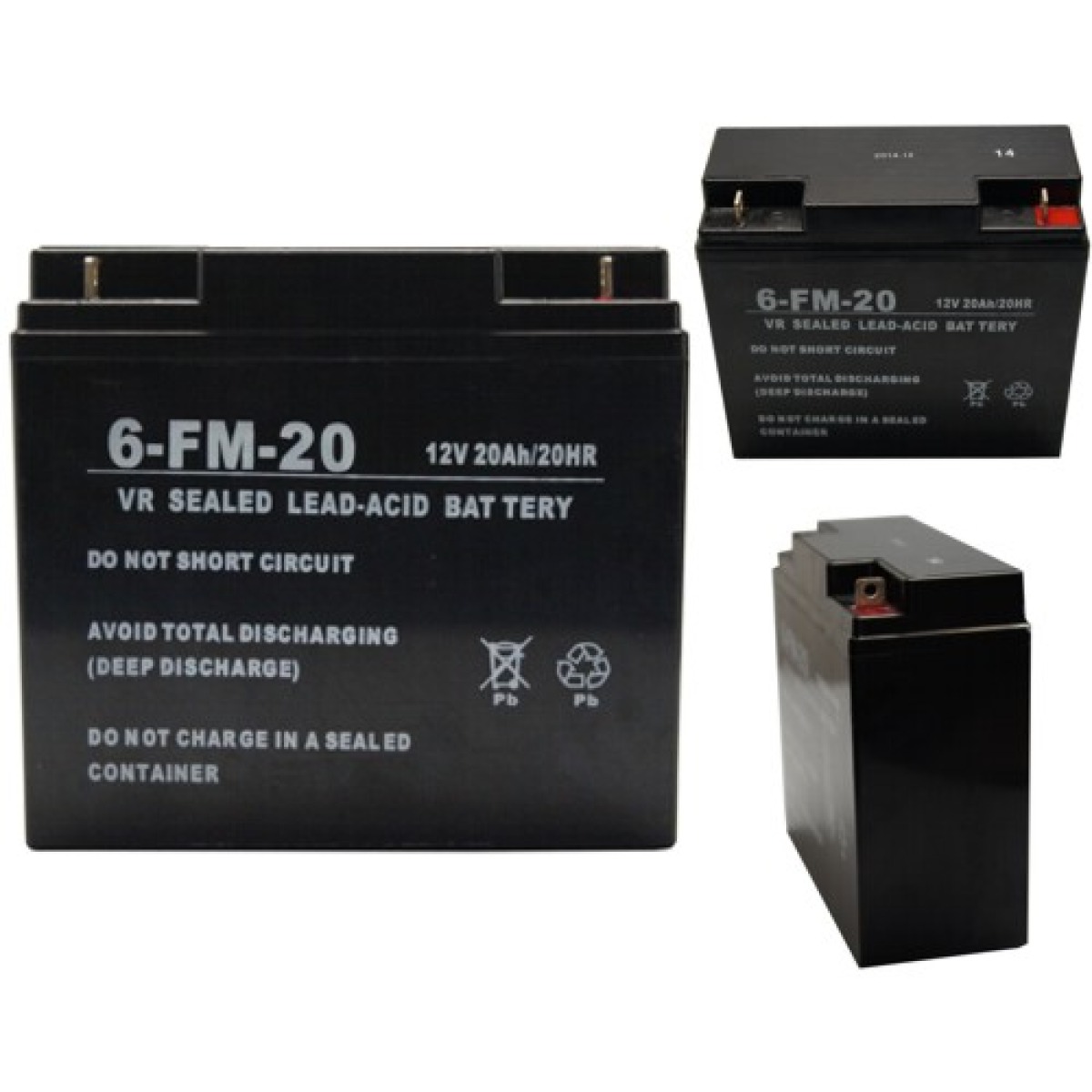 Akku-Batterie 12 V - 20 Ah für  Powerstation