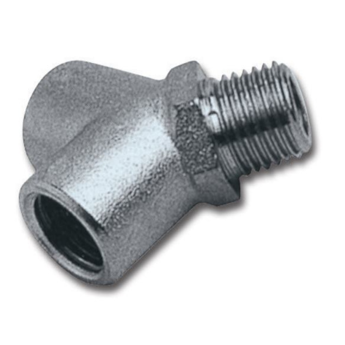 Konisches Y-Stück mit 2x IG + 1x AG, 1-4 Zoll