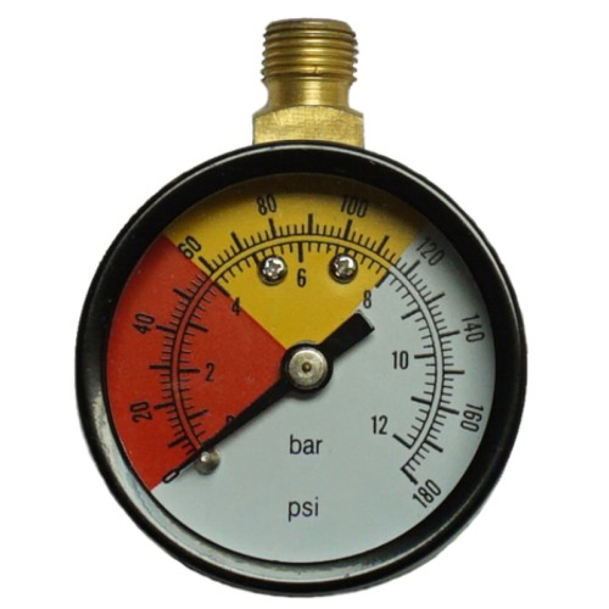 Manometer 12 bar 40 mm - 1-8 Zoll AG oben