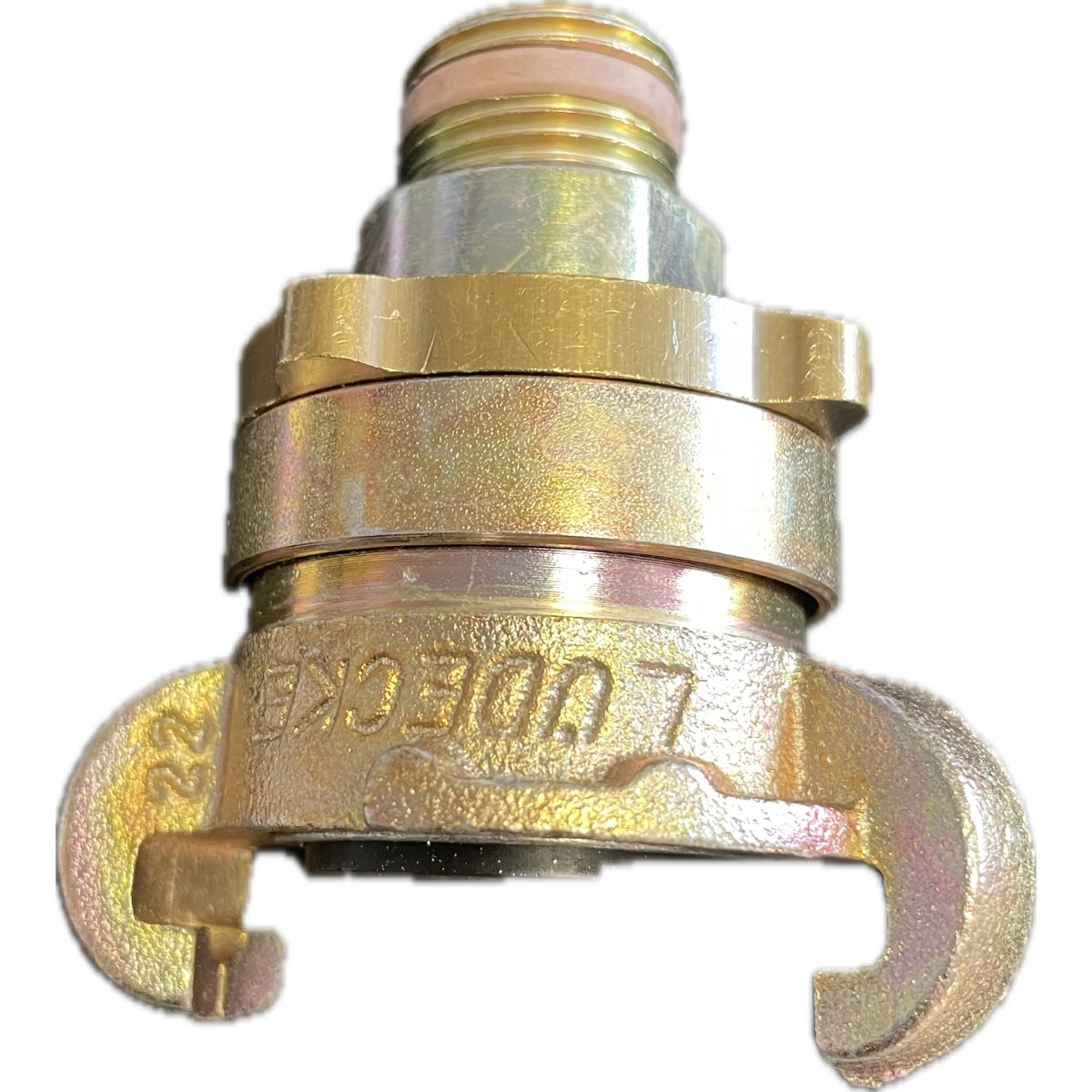 GEKA Kupplung 1-2 Zoll AG, Druckluft - Knaggenabstand 42 mm