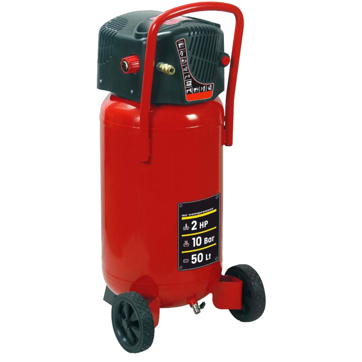 Kompressor Fifty 50 Liter -ölfrei -stehend - B-Ware